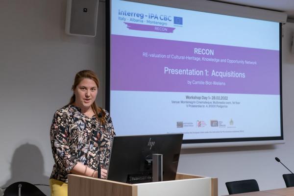 Training activities on the proper use, identification and conservation of film
